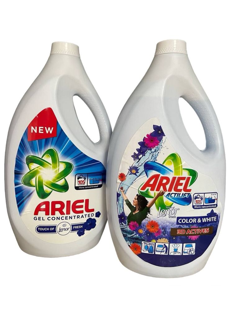 Гелі для прання Persil,Dash,Tide,Ariel