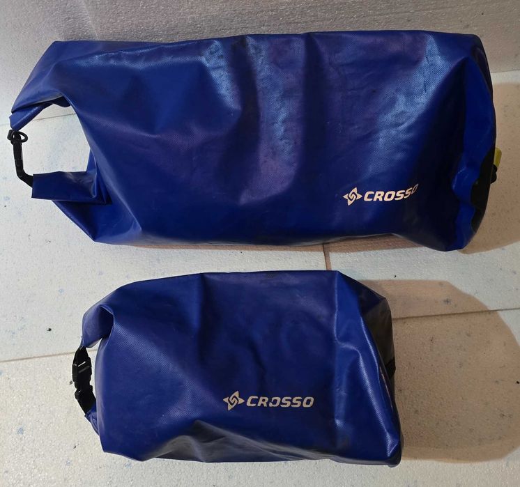 Wodoszczelny worek Crosso Dry Bag / niebieski, 20l i 80 L