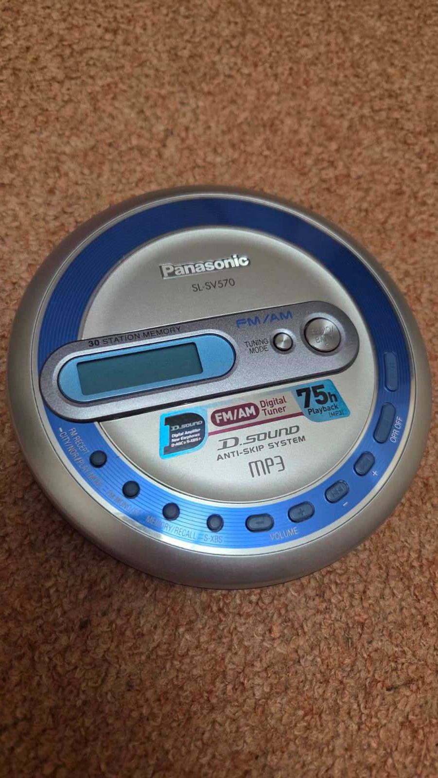 Panasonic SL-SV570 — CD / MP3 / FM плеєр
