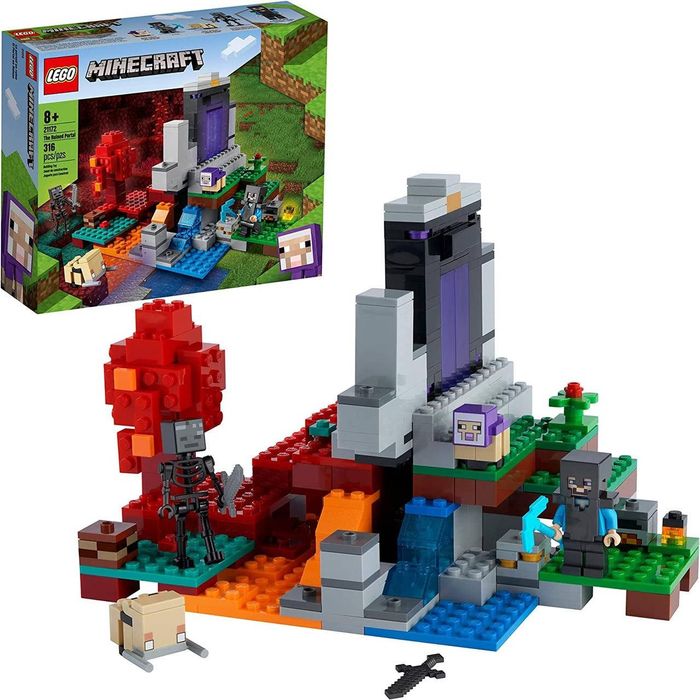 Lego Minecraft Руйнівний портал 21172