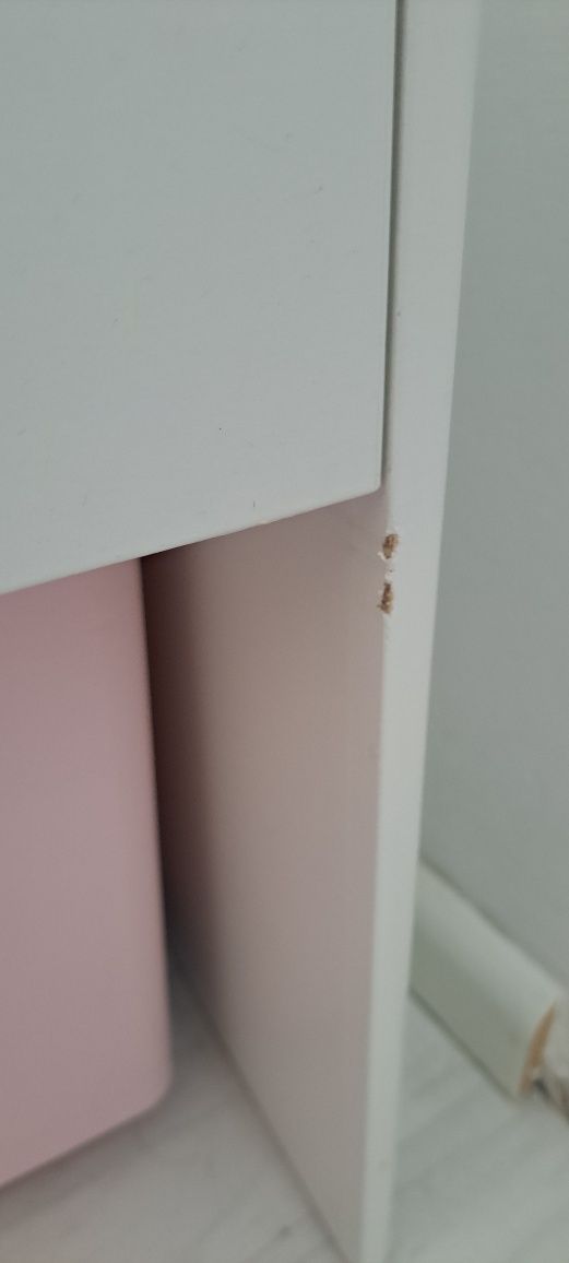 Stolik Dundra Ikea, na klocki