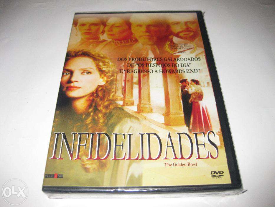 DVD "Infidelidades" com Uma Thurman/Selado/Raro