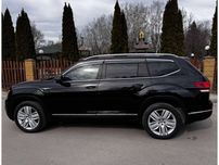 Volkswagen Atlas (Terramont) Вітровики з хромом Niken Luxury (6 шт)