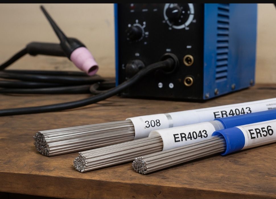 Присадочні прутки ER-308L / ER-5356 / ER-4043 — Нержавійка та Алюміній