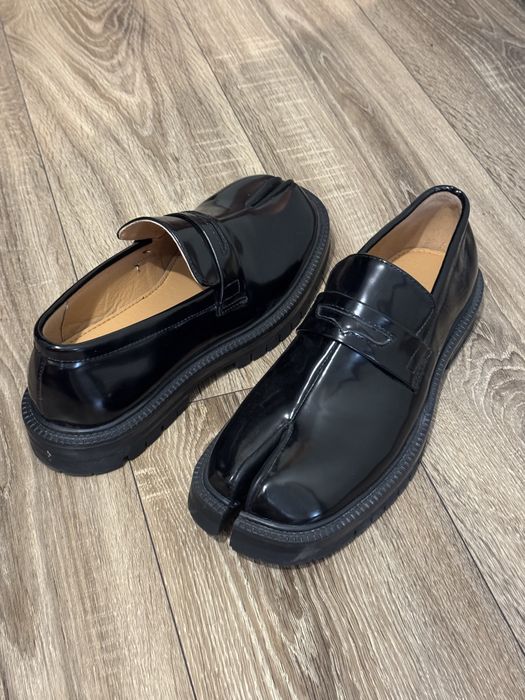 Туфли лоферы maison margiela