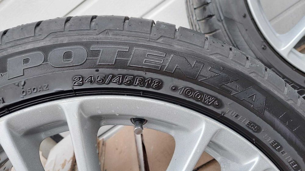 Felgi aluminiowe 18" Enkei 5x114.3 + opony