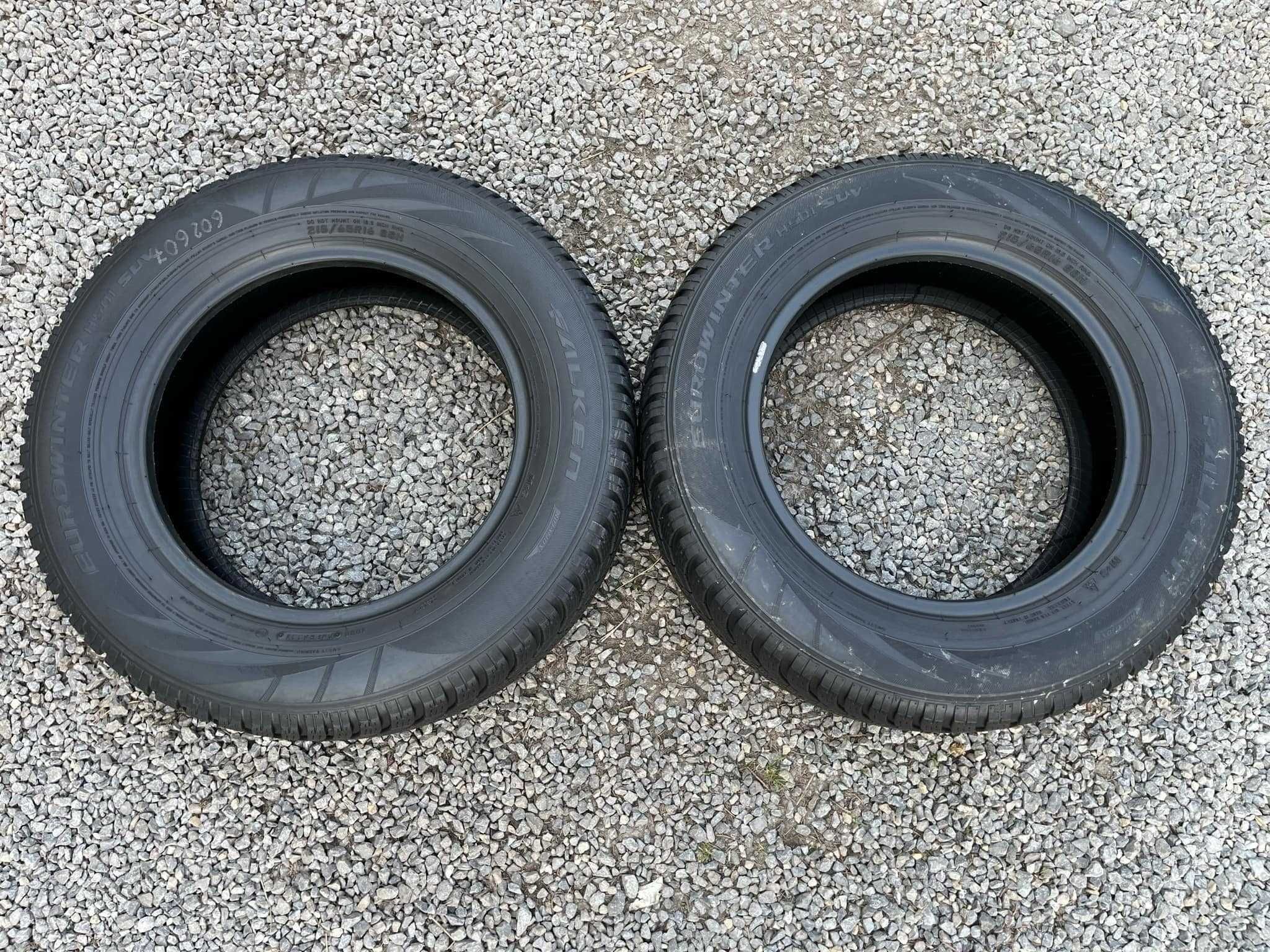 Opony 215/65R16 Falken Eurowinter HS01 SUV Zima 2sztuki 5,62mm