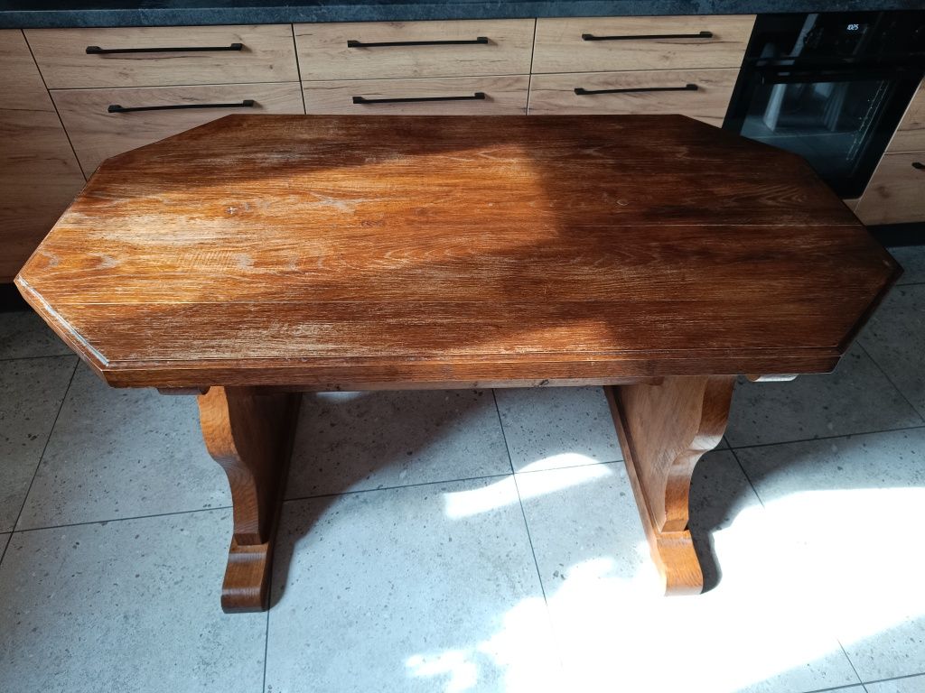 Stół drewniany dębowy dąb 140x80