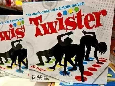 Twister nowa gra rodzinna zabawa zabawka