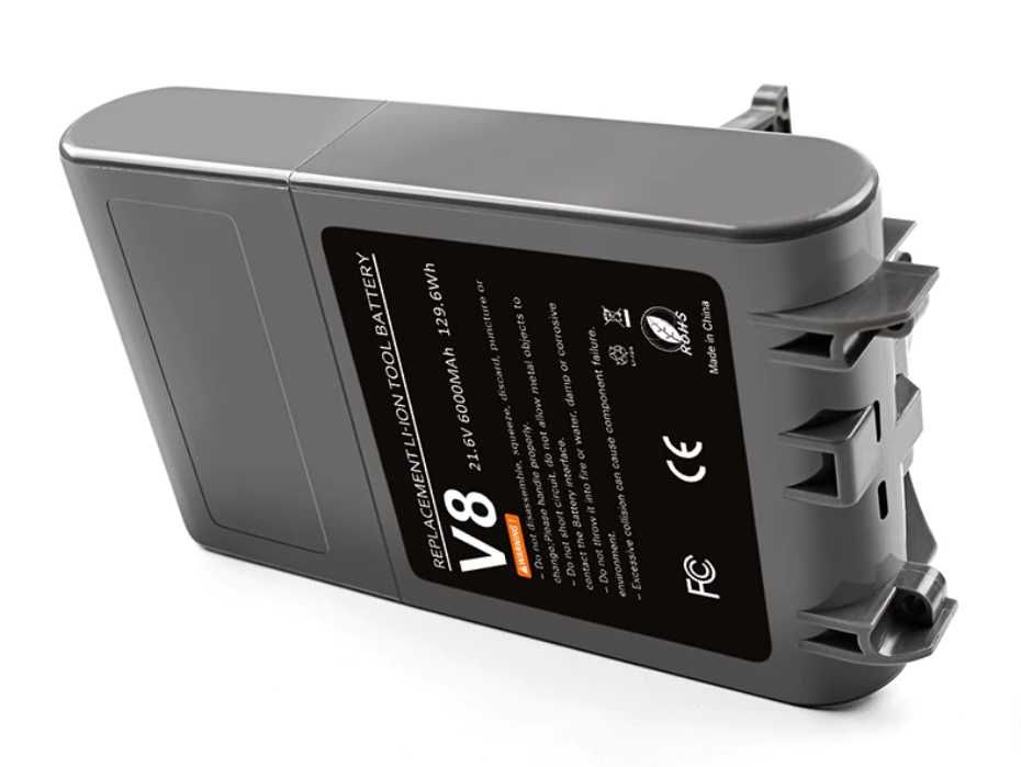Bateria Akumulator do Dyson 6000mAh V8 SV10 Nowy plus zestaw filtrów