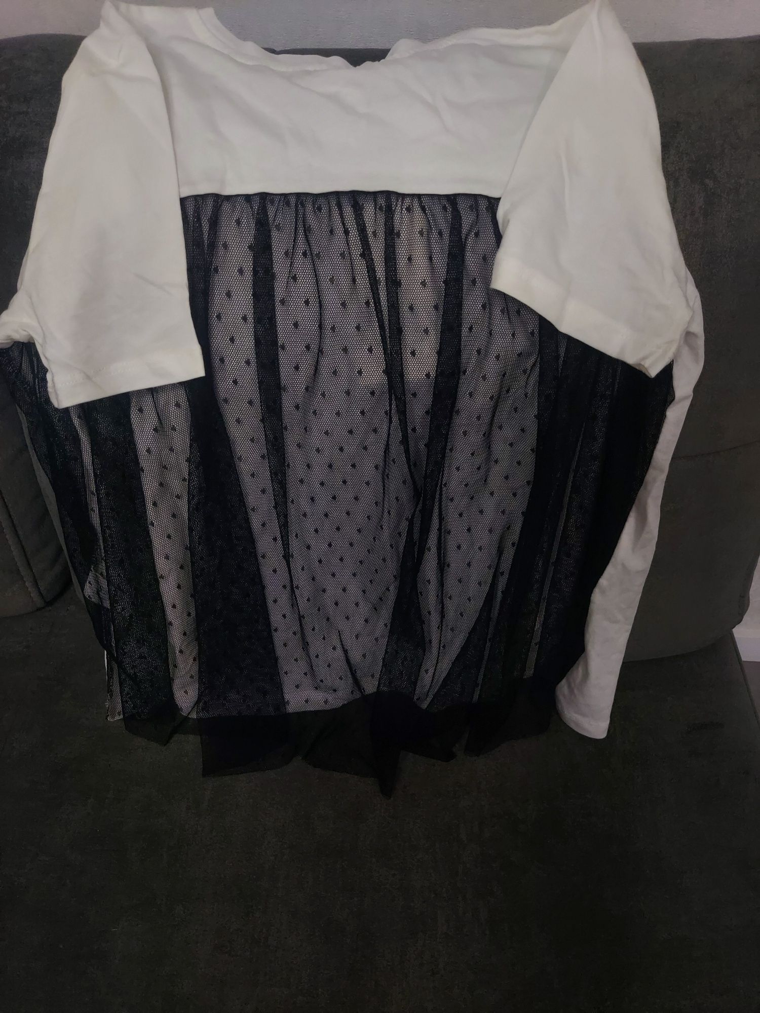 Блуза Zara, S, с фатином сзади