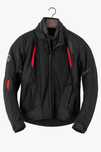 Casaco Armure Milan Vented Preto e Vermelho - Tamanho 3XL - Novo
