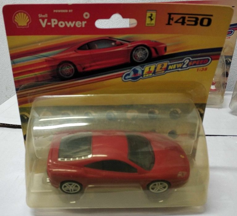 Kompletna kolekcja samochodów Shell Ferrari 6szt.