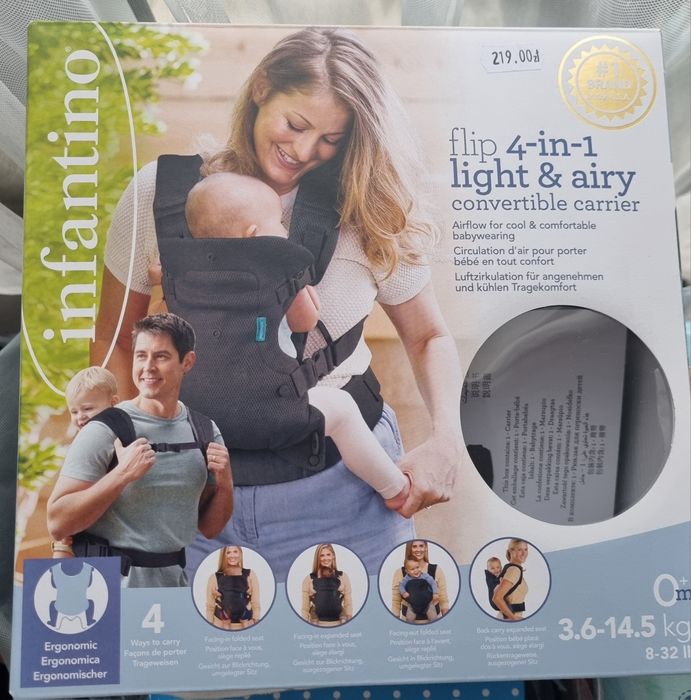Nosidełko ergonomiczne INFANTINO flip 4-in-1