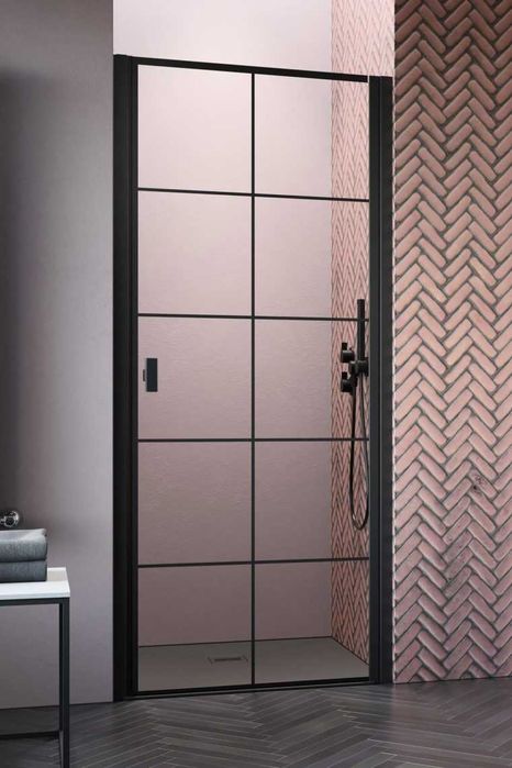 Kabina Prysznicowa Radaway Nes DWJ I 90 Prawe Czarny/Factory