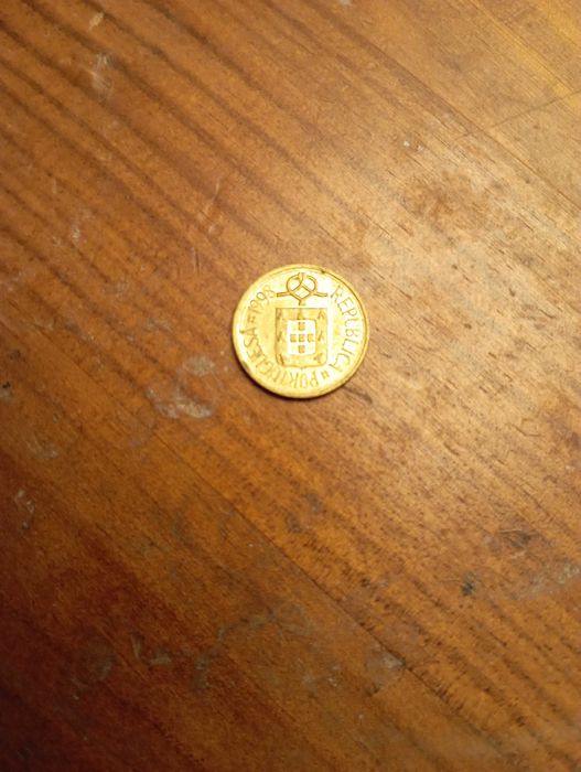 Moedas 1 Escudo português anos 1994 a 2000