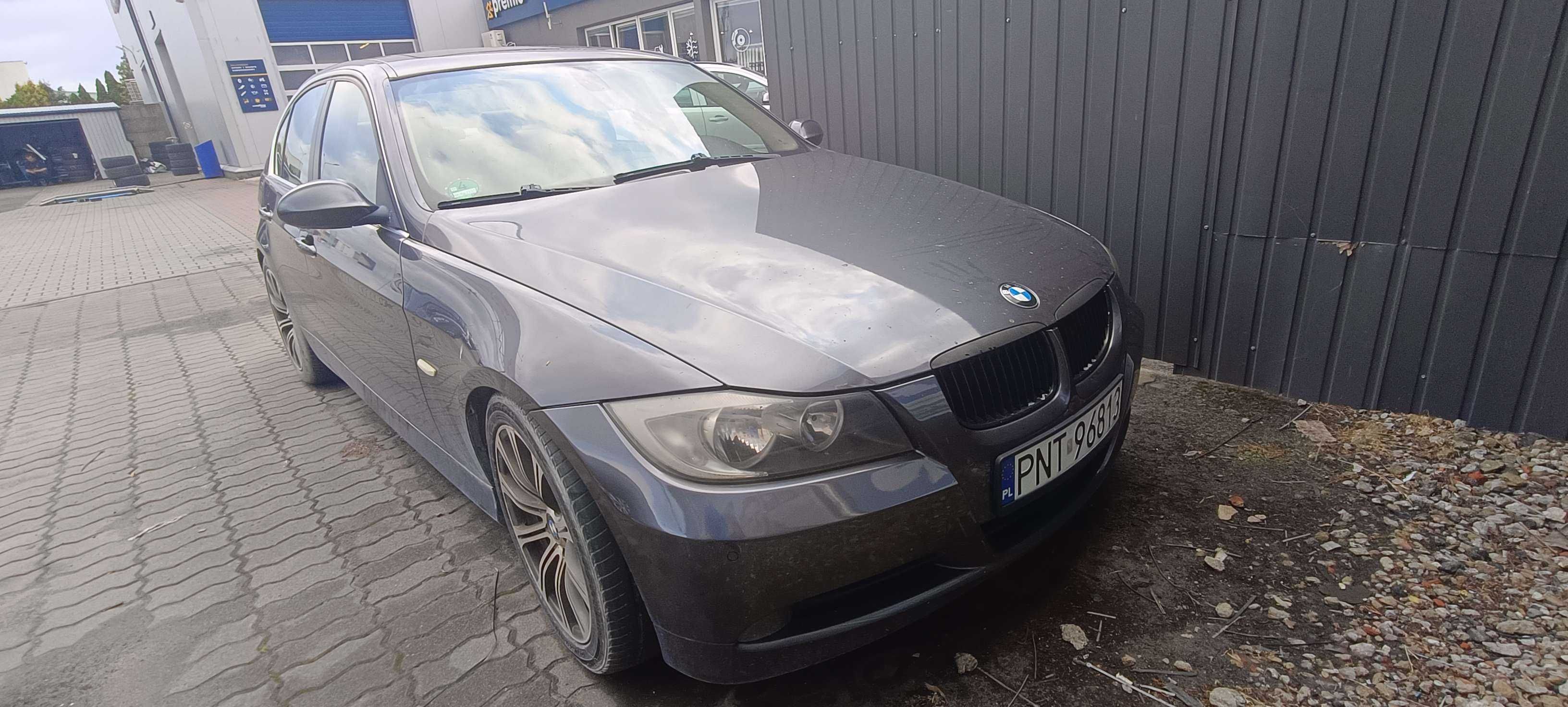 BMW E90 2005r N52B25 uszkodzony silnik