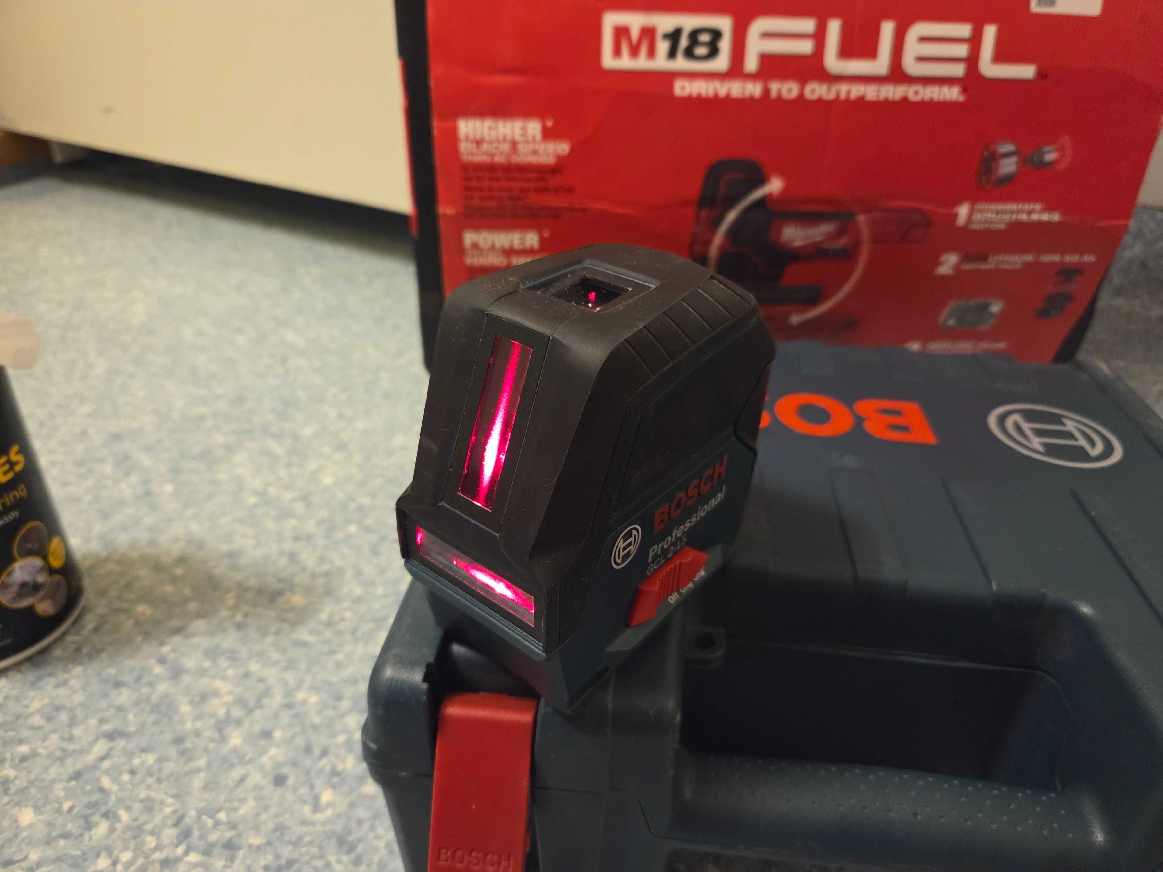 Laser liniowy bosch gcl 2-15