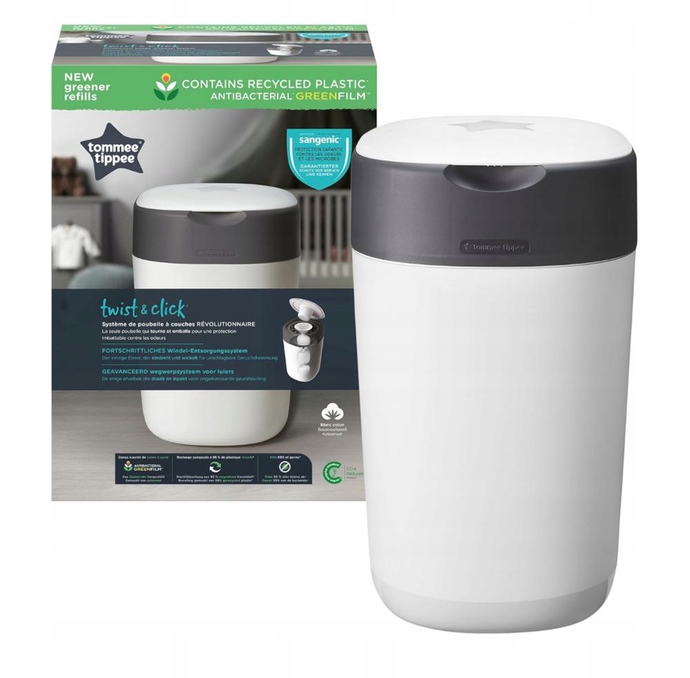 ‼️Kosz na Pieluchy Pampersy • Tommee Tippee Twist and Click Advanced •