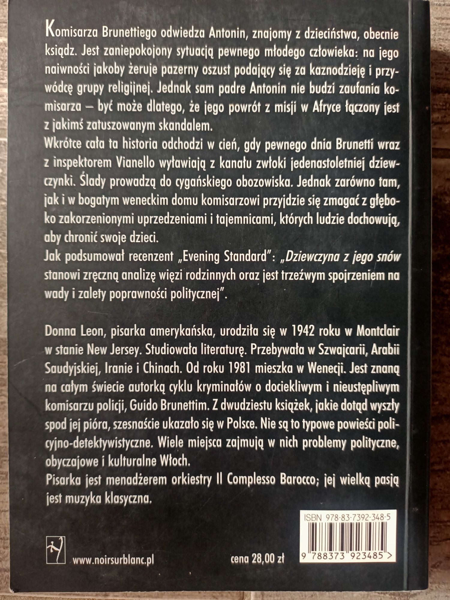Dziewczyna z jego snów Donna Leon