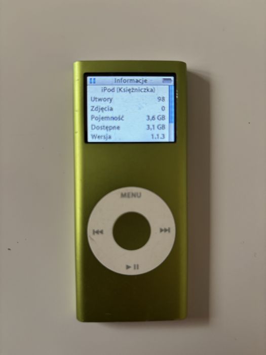 iPod Nano A1199 zielony