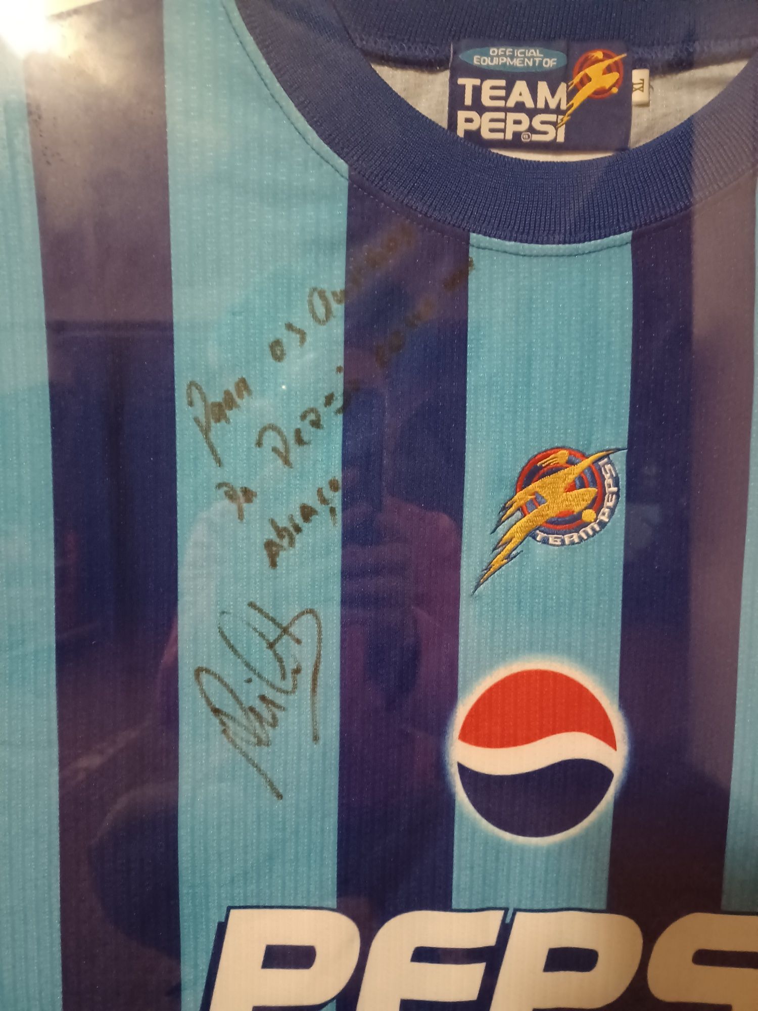 Rui Costa - Pepsi All Star Team - Autografada