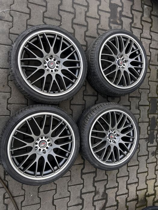 Felgi 19” 5x100 / 5x112 et38 nowe opony