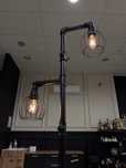 Industrialna lampa stojąca - unikatowy design! (loft, handmade)