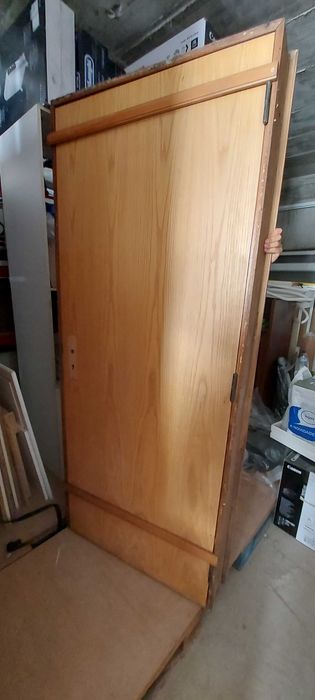 Portas em madeira com aro (varias medidas)