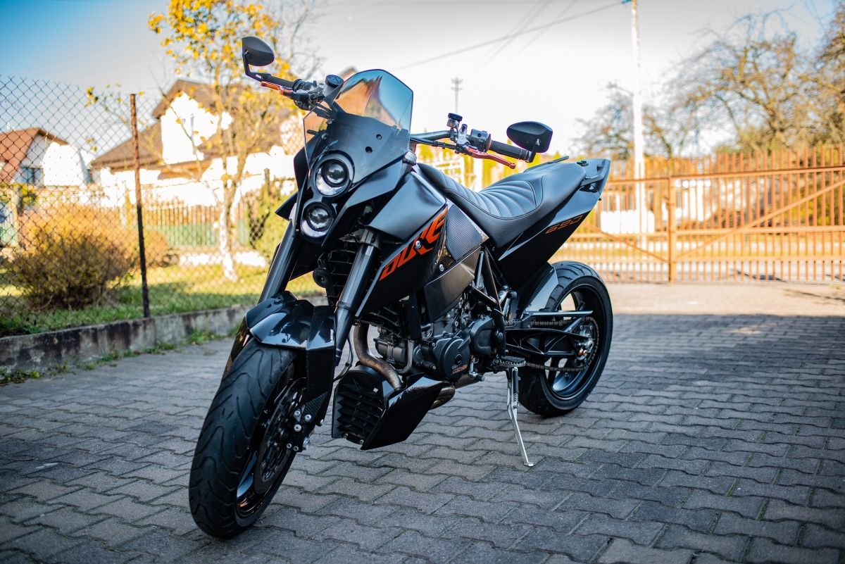 KTM Duke 690 prod 2009 carbon gpr 24kkm