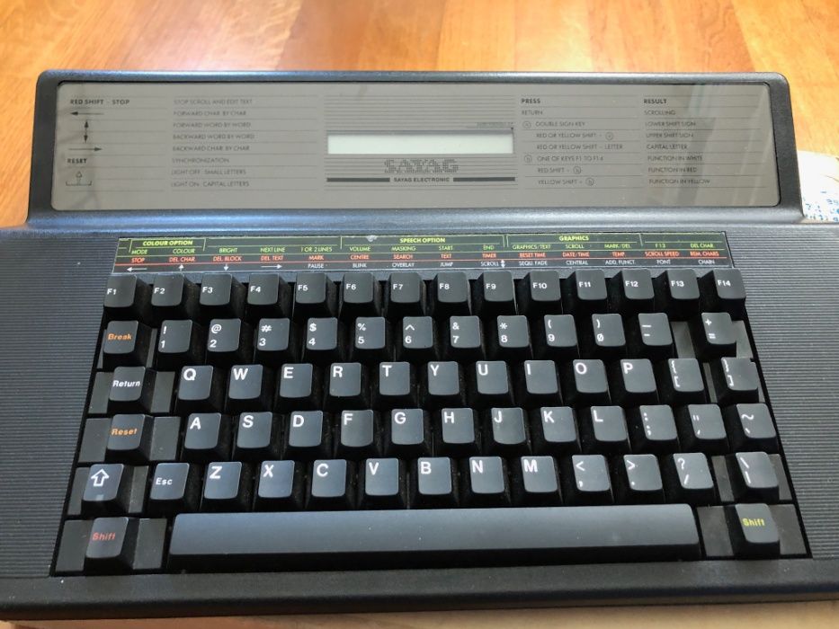 Teclado de Painel Luminoso anos 80 "Sayag"