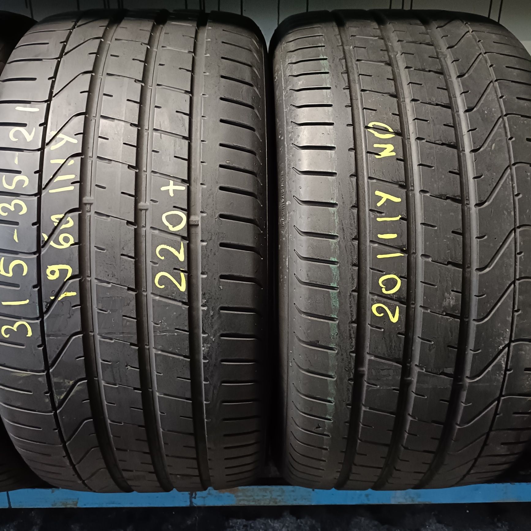 315/35r21 Pirelli PZero NO Porsche 2019r 6.4mm PROMOCJA