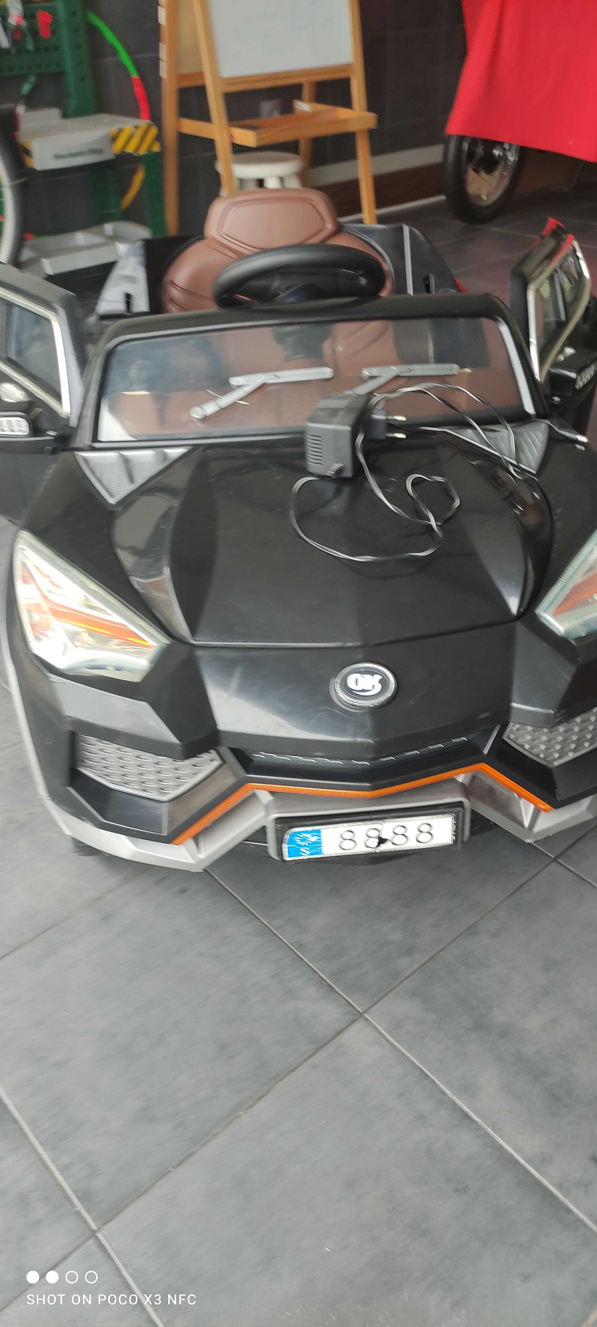 Carro Suv Raven Elétrico 6V Preto Bel