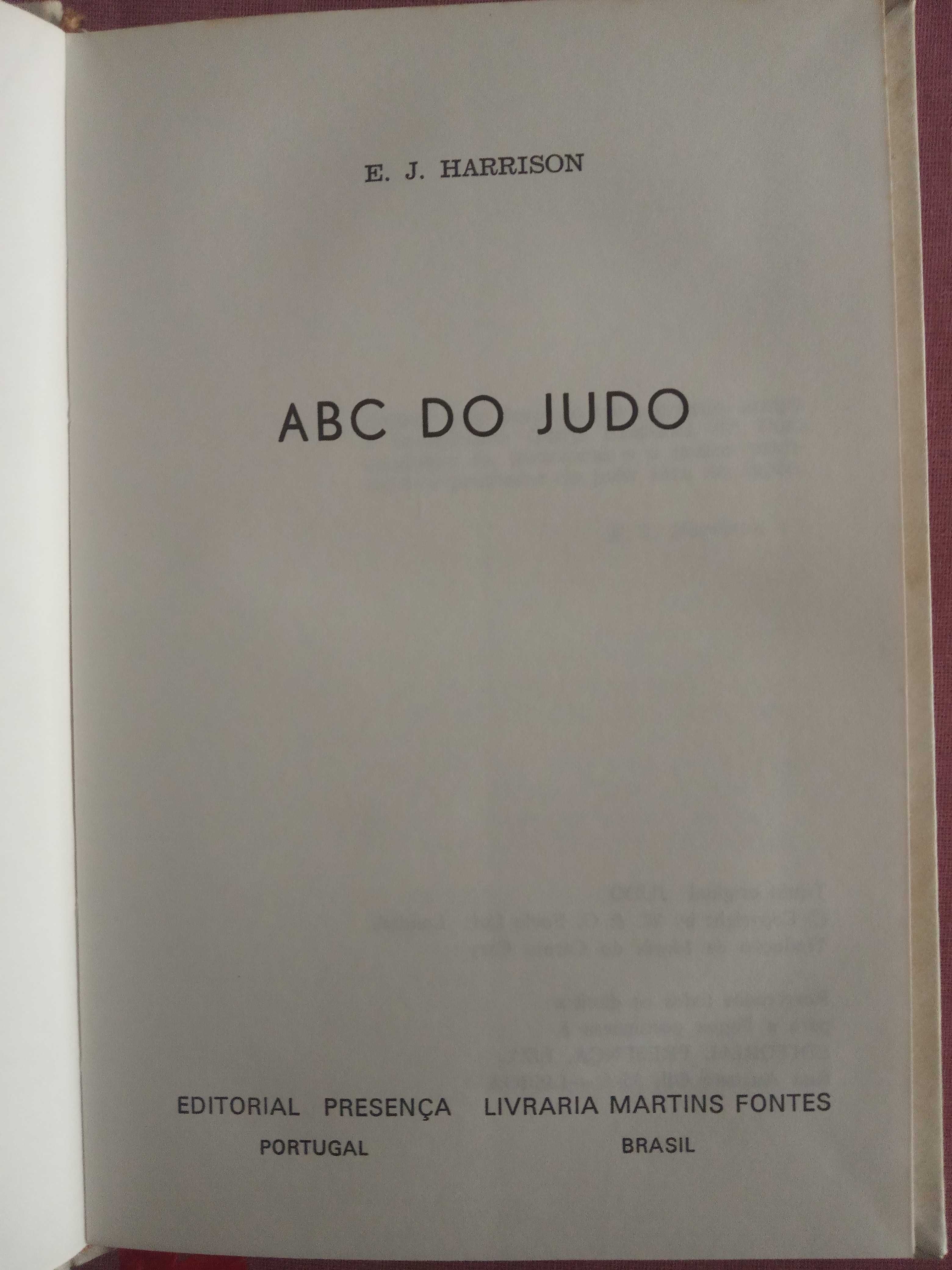 Karaté  e Judo - 2 livros Editorial Presença, 1979