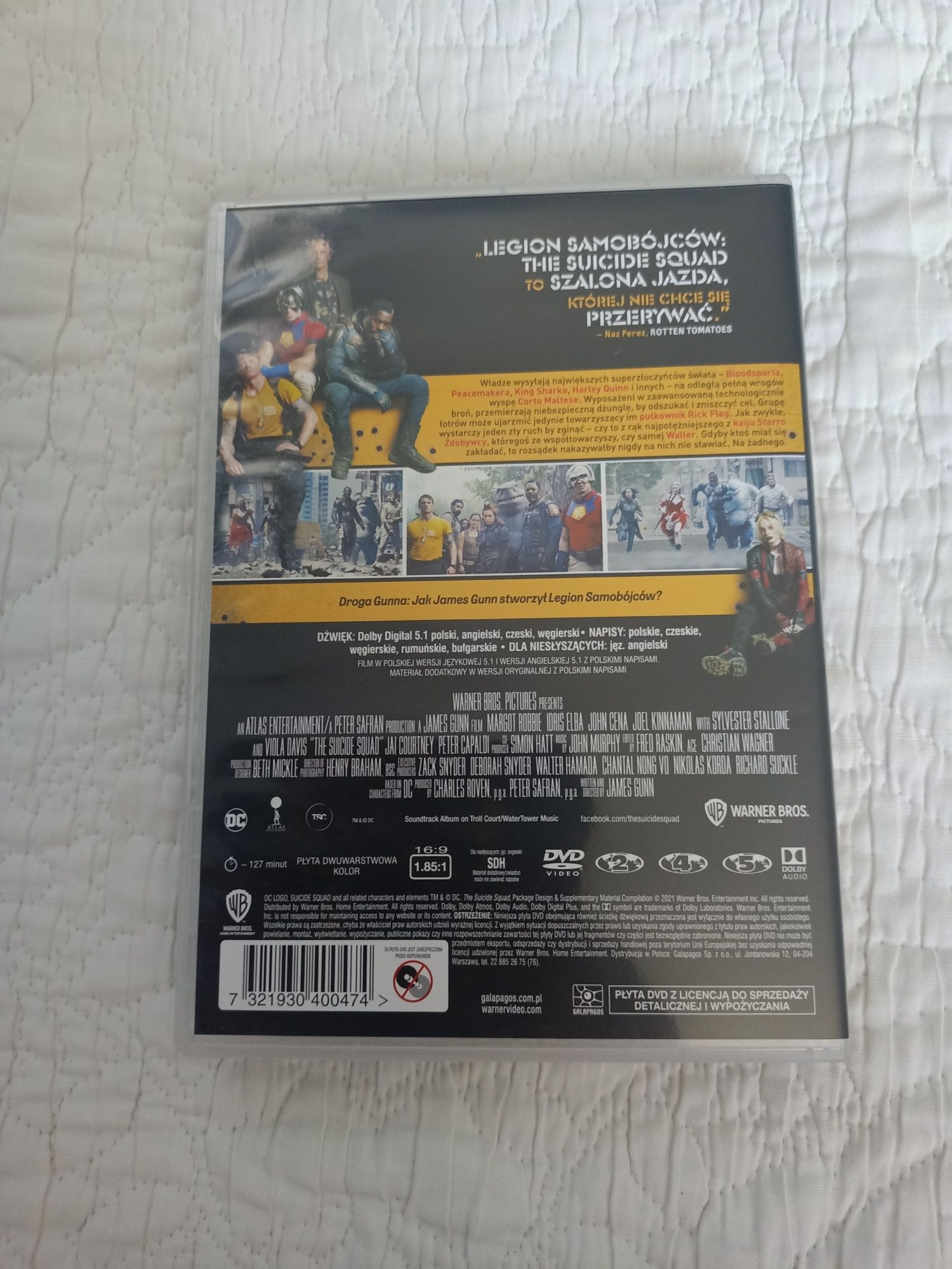 Film DVD Legion Samobójców The Suicide Squad film DVD