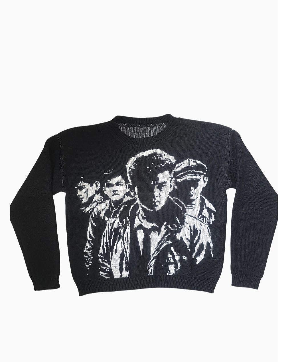 The Smiths Rock bluza sweter czarny r S luźny nowy