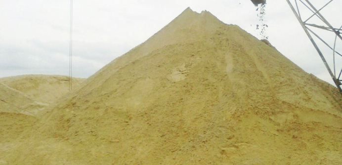 Piasek Transport Piach zasypowy DOLOMIT Ziemia Piasek do Fundamentów
