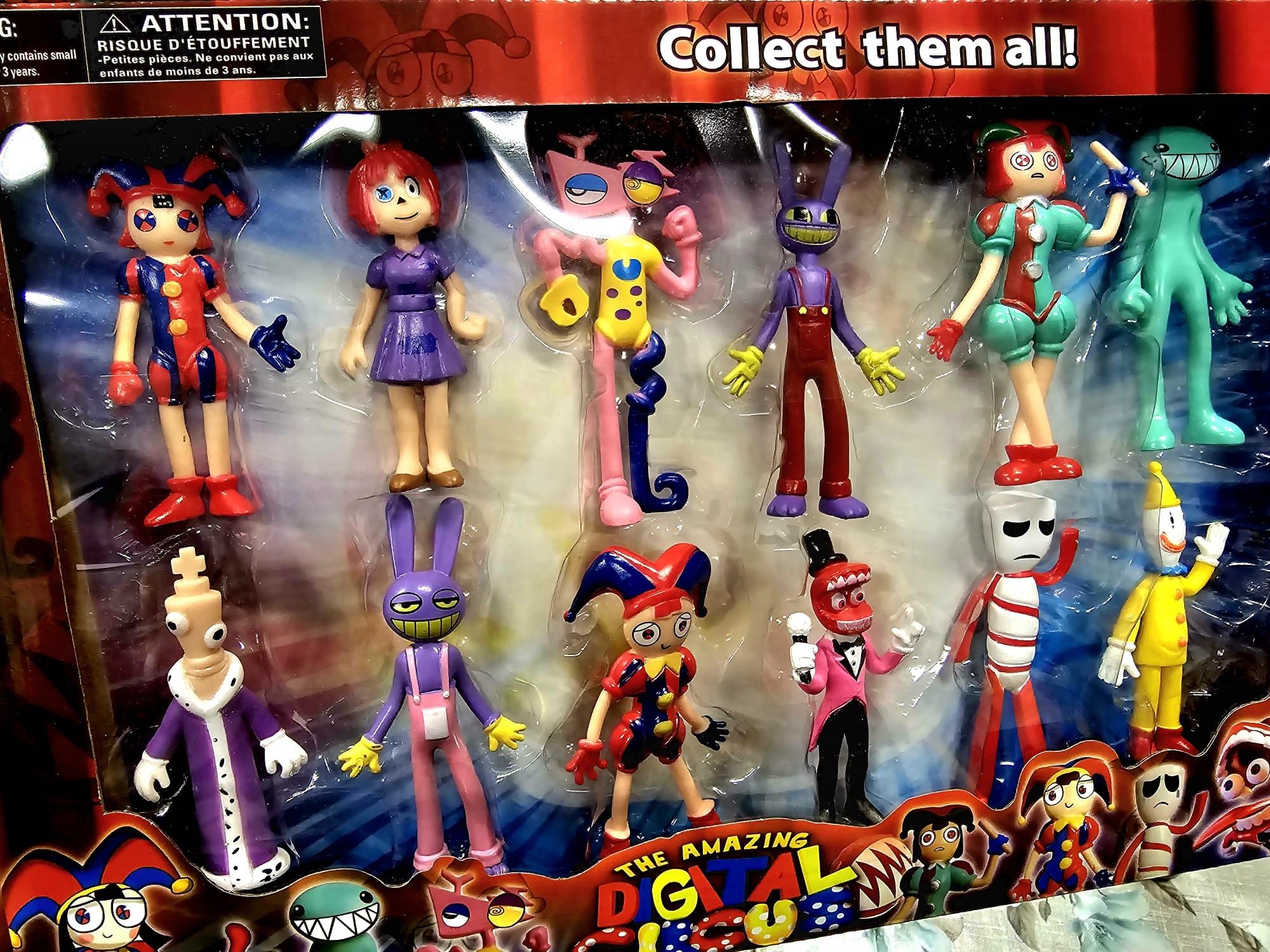 Nowy zestaw figurek figurki The Amazing Digital Circus - zabawki
