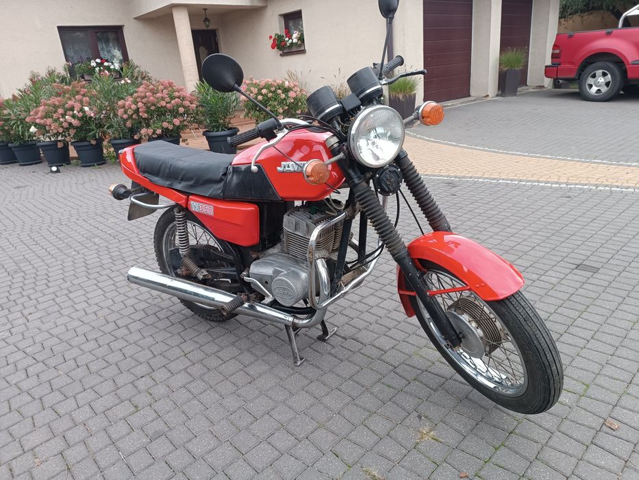 Jawa 638  ts 350 zamiana zamienię motocykl quad cross prl auto bus