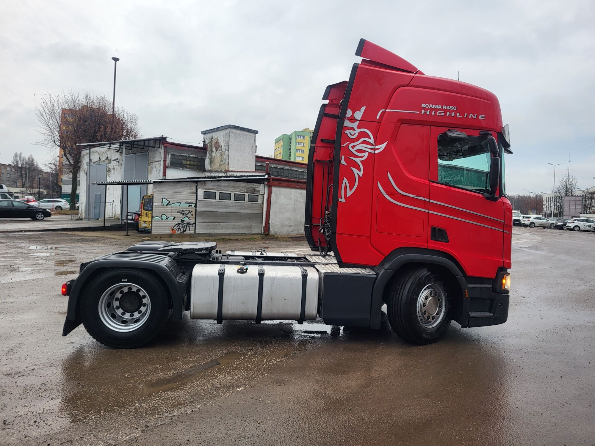 SCANIA  NG R 450 salon Polska