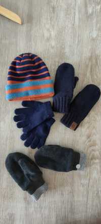 Zestaw czapka i rękawiczki