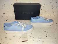 Tommy Hilfiger Platform Vulcanized Sneaker FW0FW07156 Vessel Blue