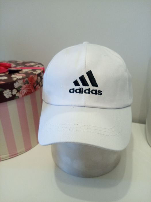 Czapka czapeczka adidas nowa biała