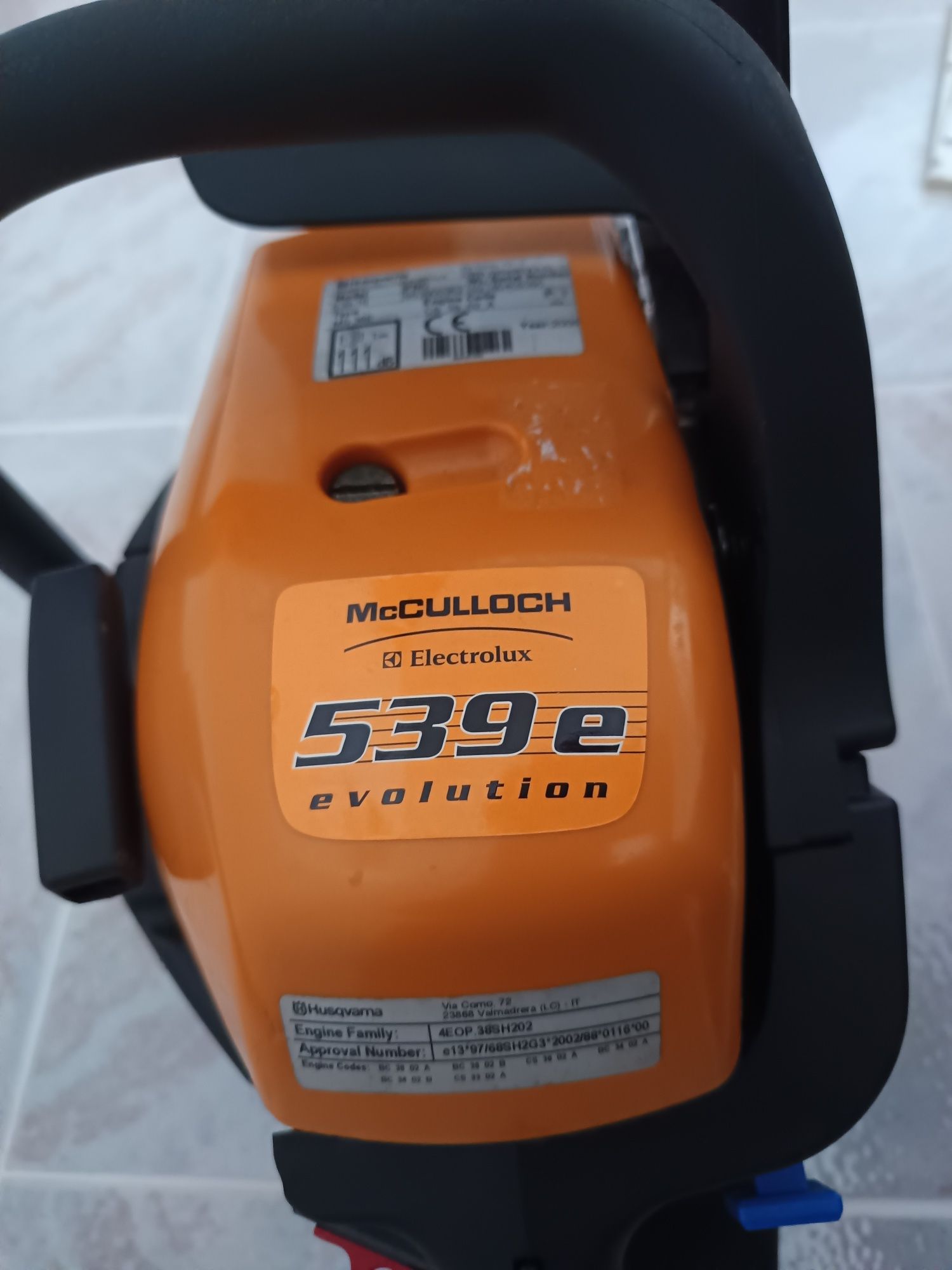 Motosserra  16" McCulloch a gasolina
