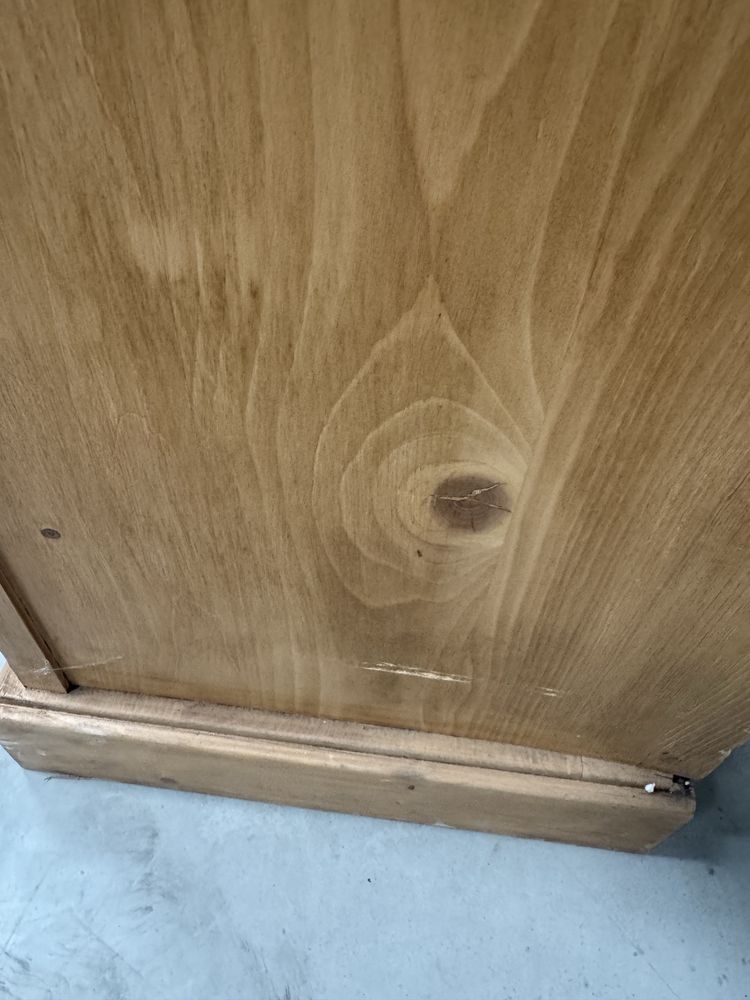 Szafka fitryna mebel vintage lite drewno