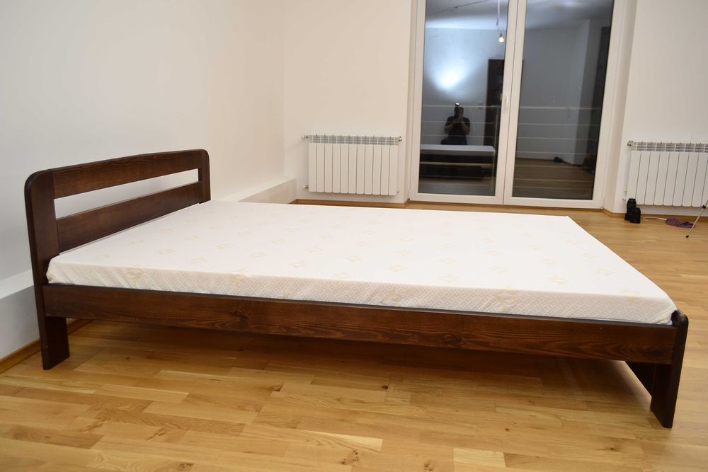 Łóżko Primo 90x200 120/140/160x200 sosna, dąb, orzech, białe, szare