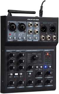 Mikser 6-kanałowy Auna Pro Blackbird BT DJ Pulpit USB