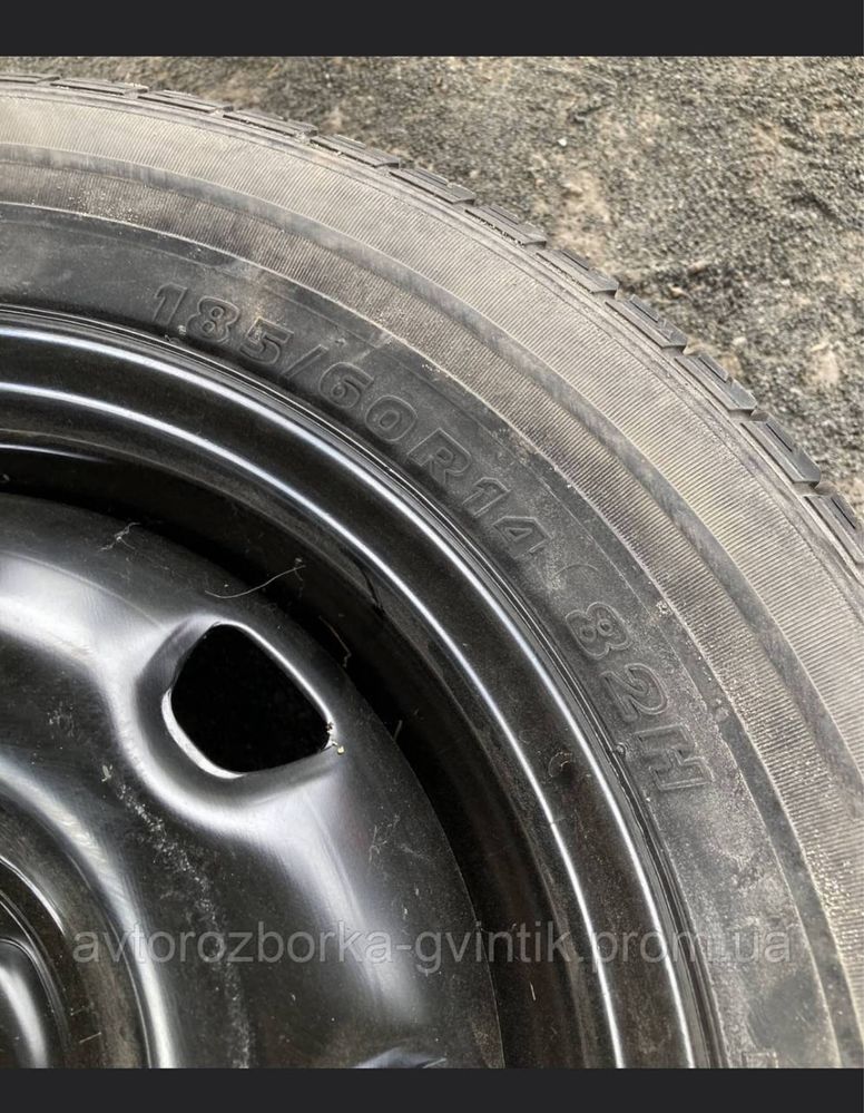 Запасное колесо Hyundai запаска 185/60 R14 4x100