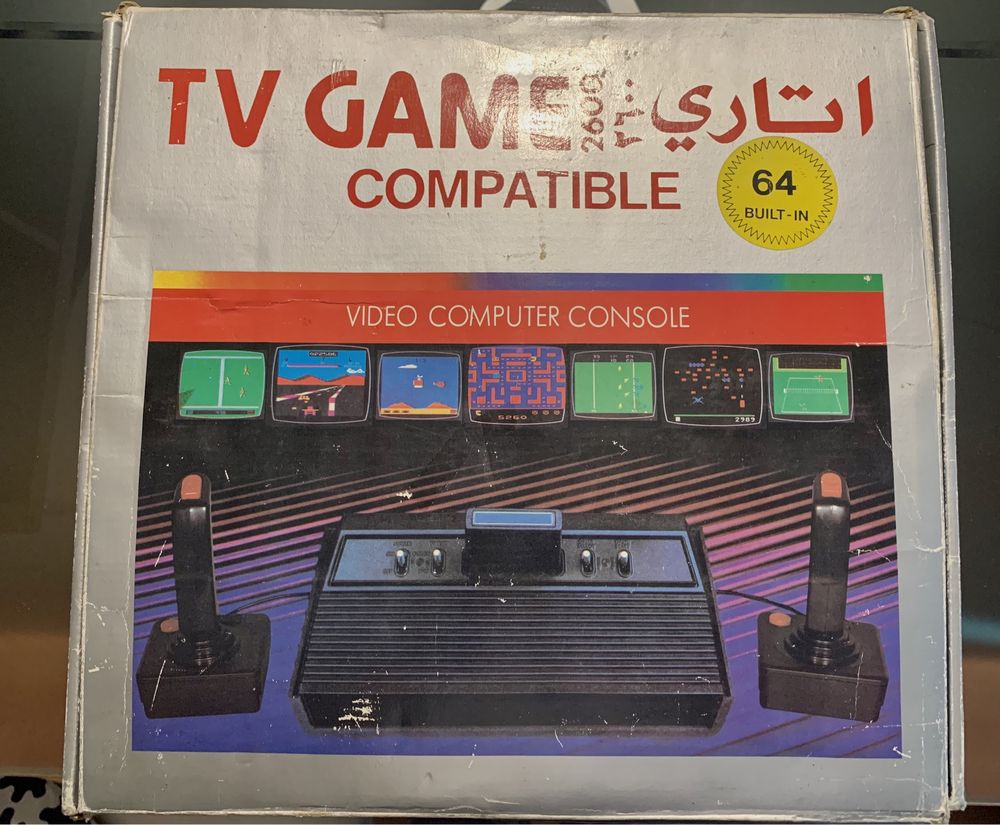 Consola de jogos, Tv Game Vídeo Computer anos 80-Perfeito Estado