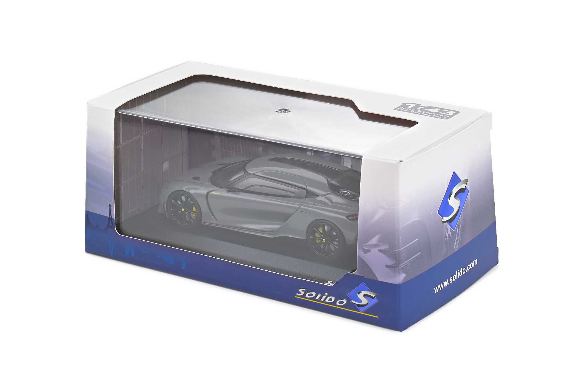 Koenigsegg Gemera 2+2 Coupe 2021 Grey Solido 1:43